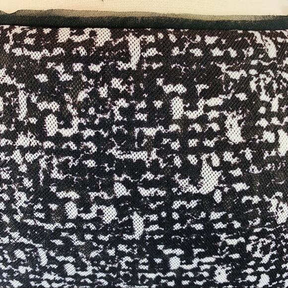 Ann Taylor sequin top black and white tank - Picture 11 of 14